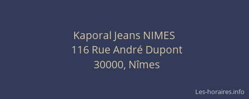 Kaporal Jeans NIMES