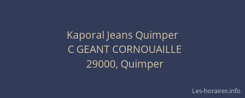 Kaporal Jeans Quimper