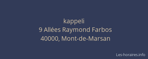 kappeli