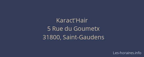 Karact'Hair