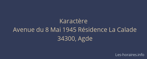 Karactère