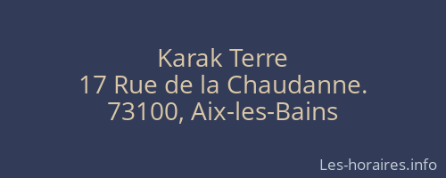 Karak Terre