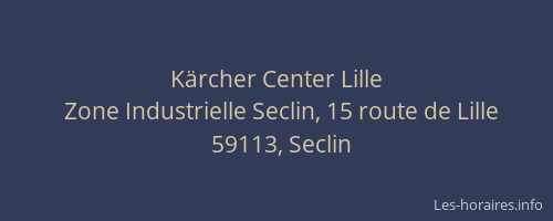 Kärcher Center Lille