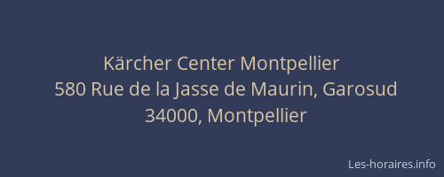 Kärcher Center Montpellier