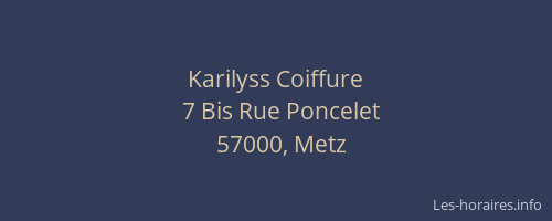Karilyss Coiffure