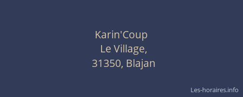 Karin'Coup