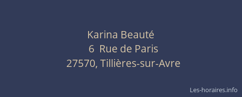 Karina Beaut&eacute;