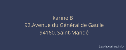 karine B