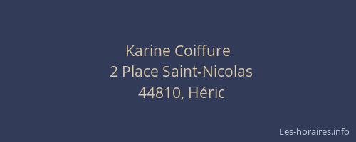 Karine Coiffure