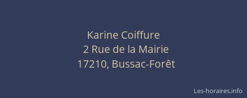 Karine Coiffure