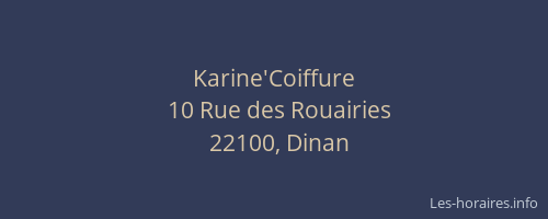 Karine'Coiffure
