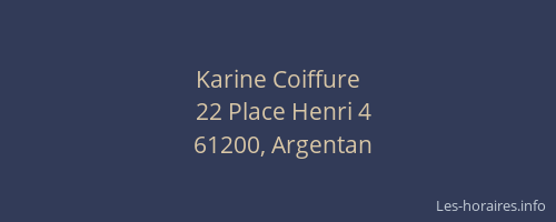 Karine Coiffure