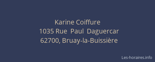 Karine Coiffure