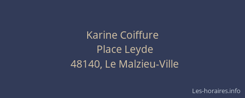Karine Coiffure