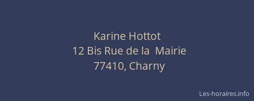 Karine Hottot