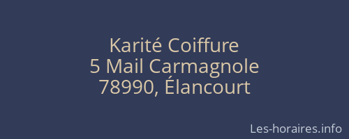 Karité Coiffure