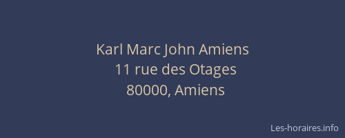 Karl Marc John Amiens