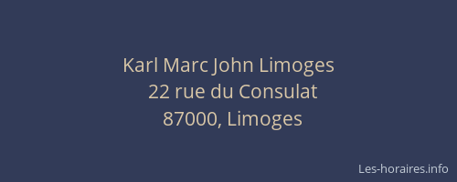 Karl Marc John Limoges