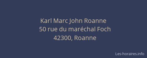 Karl Marc John Roanne