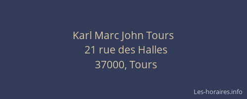 Karl Marc John Tours