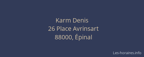 Karm Denis