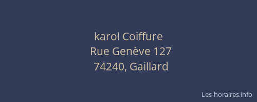 karol Coiffure