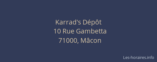 Karrad's Dépôt