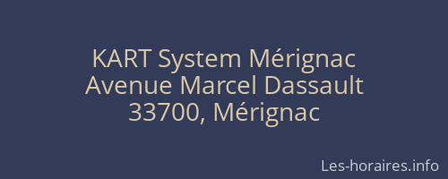 KART System Mérignac