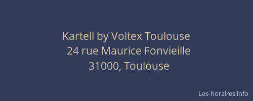 Kartell by Voltex Toulouse