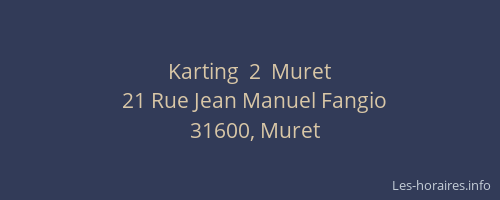 Karting  2  Muret