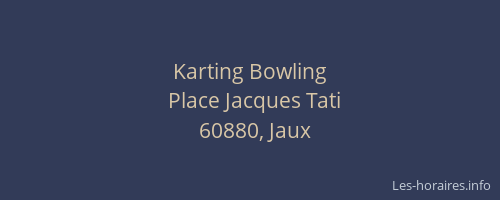 Karting Bowling