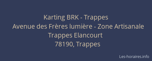 Karting BRK - Trappes