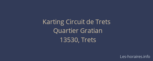 Karting Circuit de Trets