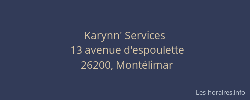 Karynn' Services