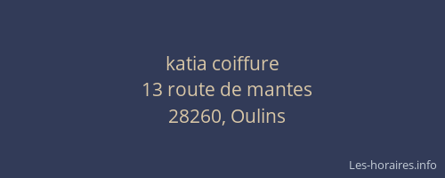 katia coiffure