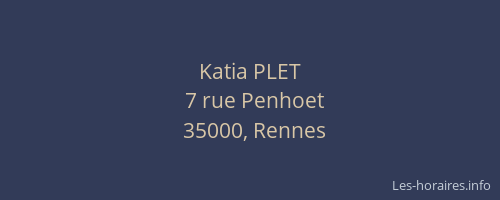 Katia PLET