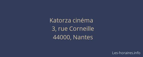 Katorza cinéma