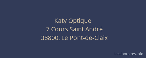 Katy Optique