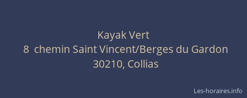 Kayak Vert
