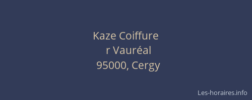 Kaze Coiffure