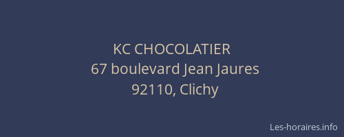 KC CHOCOLATIER