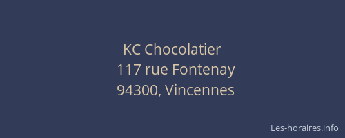 KC Chocolatier