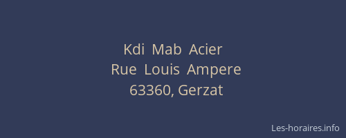 Kdi  Mab  Acier