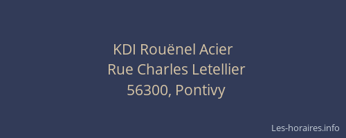 KDI Rouënel Acier