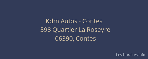 Kdm Autos - Contes