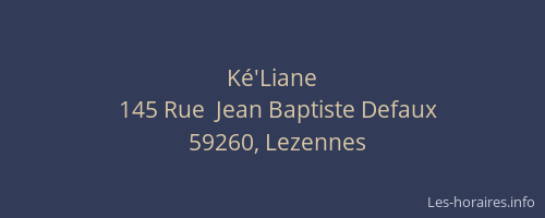 Ké'Liane