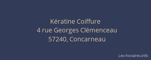 Kératine Coiffure