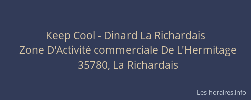 Keep Cool - Dinard La Richardais
