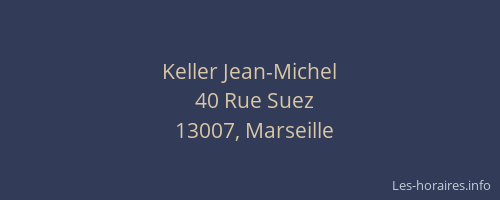 Keller Jean-Michel
