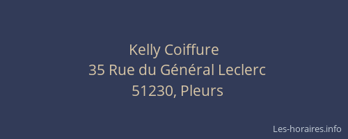 Kelly Coiffure